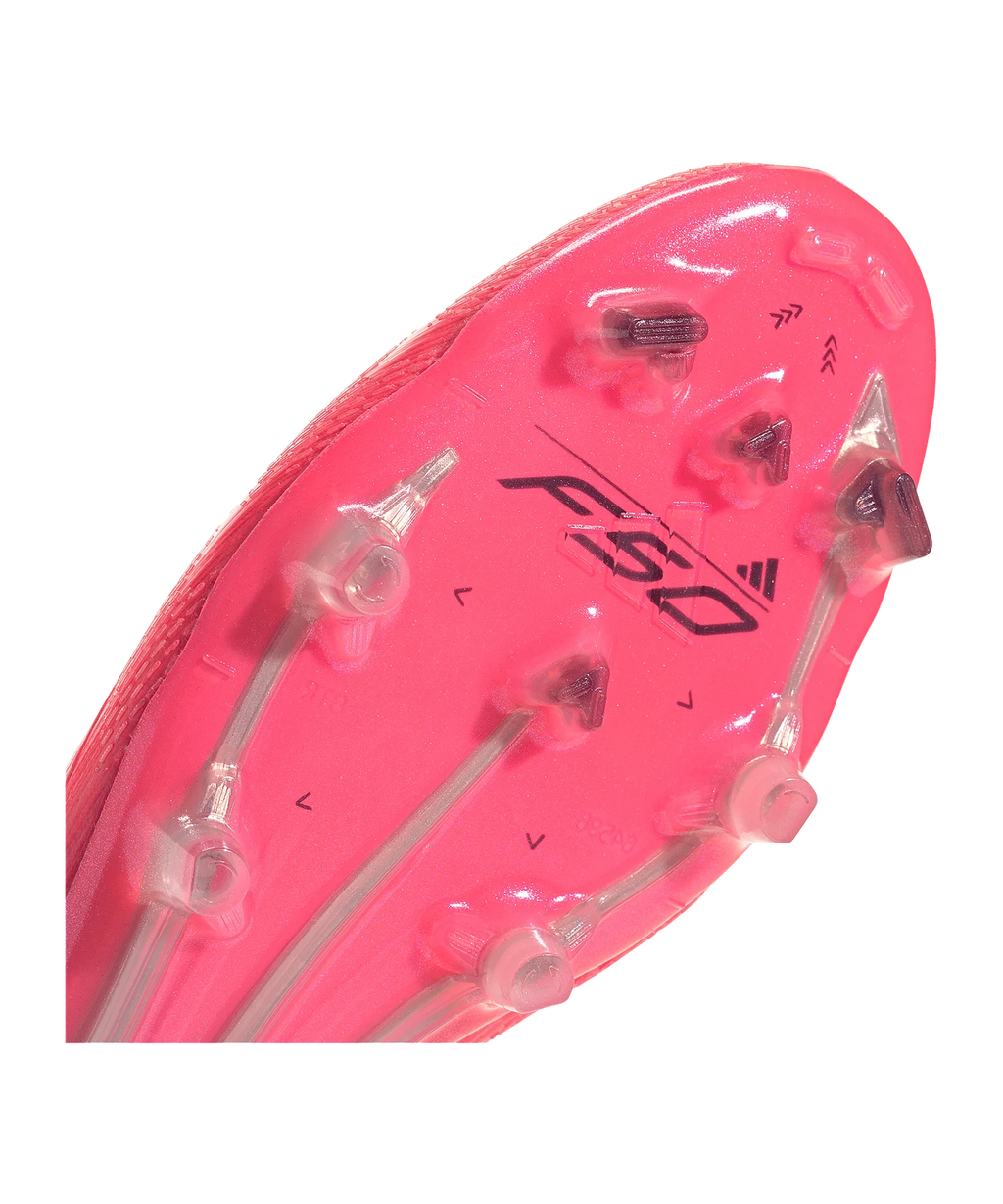 Chaussures adidas F50 Elite LL FG Vivid Horizon roses pres
