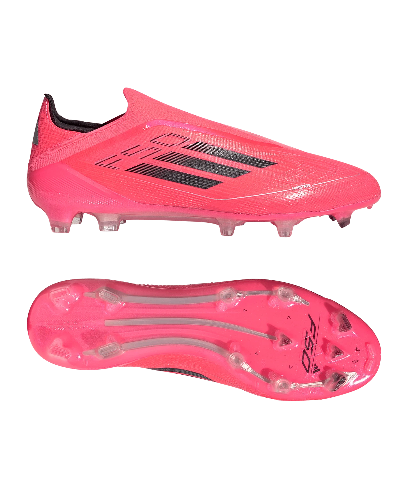 Chaussures adidas F50 Elite LL FG Vivid Horizon roses pres