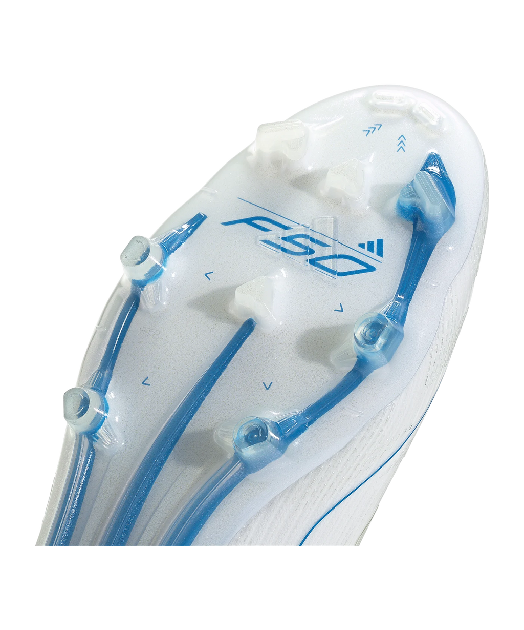 Chaussures adidas F50 Elite LL FG Polar Victory blanches