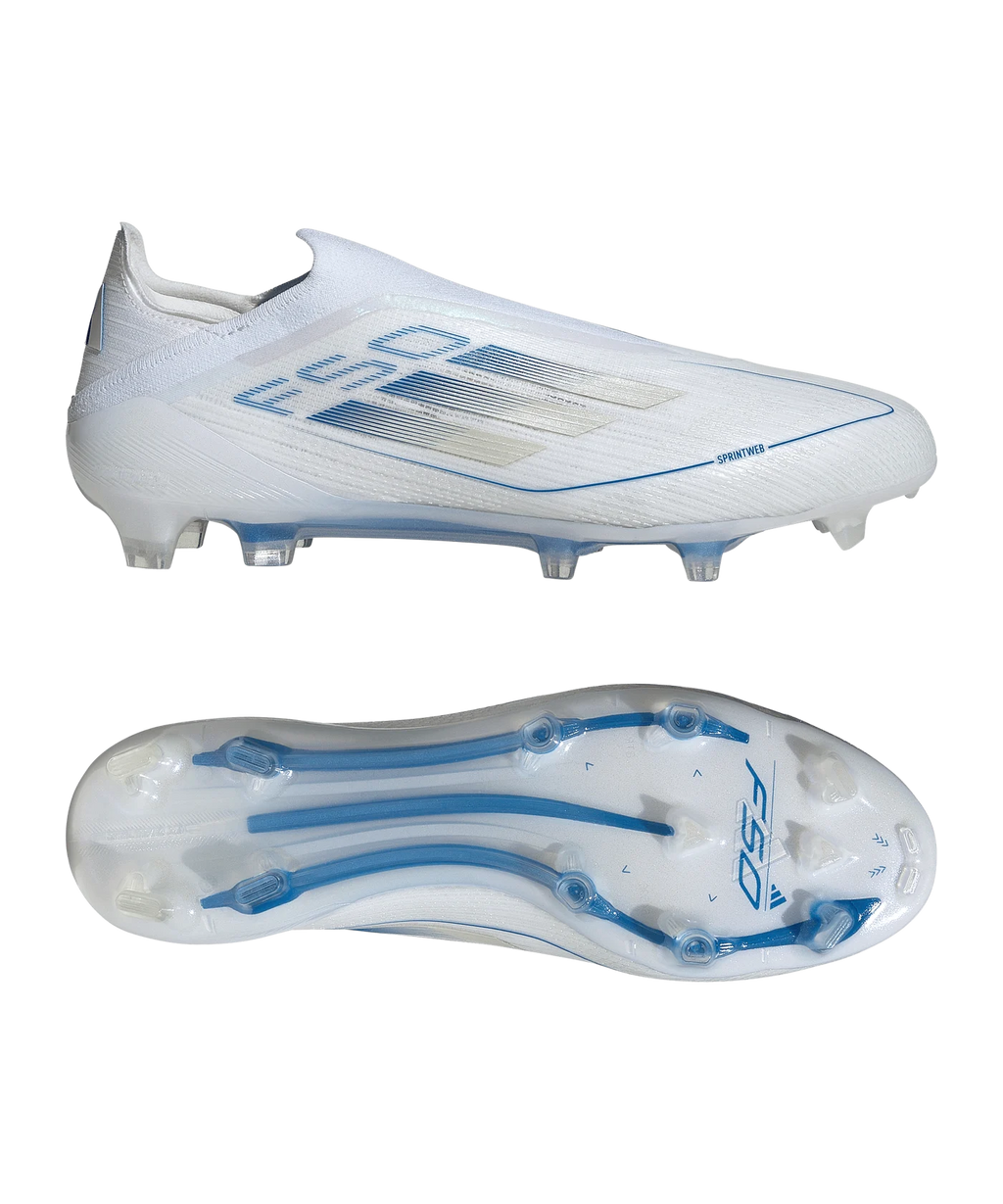 Chaussures adidas F50 Elite LL FG Polar Victory blanches