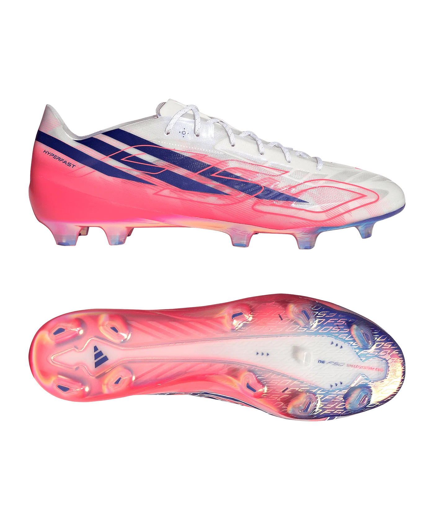 adidas F50 Hyperfast EVO FG Chaos vs Control Blanc