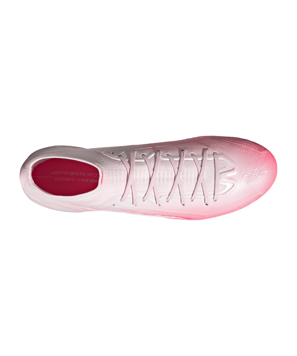 adidas F50 Sparkfusion Elite Mid Cut FG/AG Chaos vs Control Femmes Rose